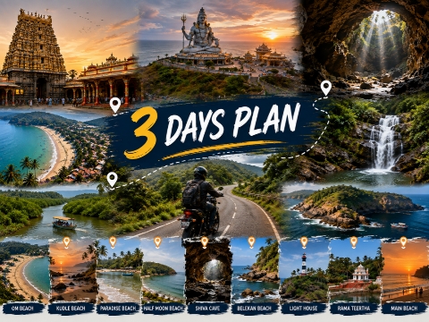 3 Day Gokarna Trip Plan